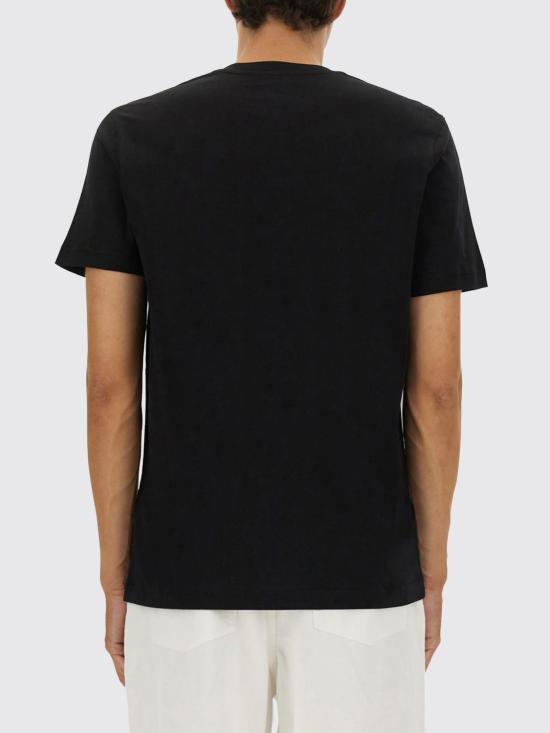 25FW 모스키노 반팔 티셔츠 07255241 0555 Black - MOSCHINO