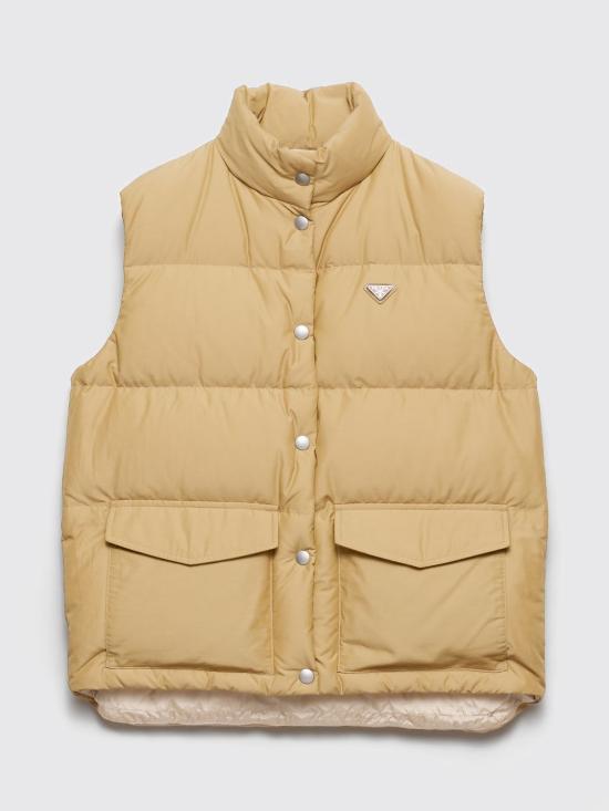 25FW 프라다 헤비웨이트 다운 베스트 29A286SOOO13GP F0594 Beige