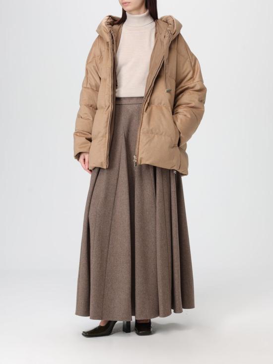 25FW 막스마라 더 큐브 데시데리오 퀼티드 패딩 자켓 2529486035600 001 Camel - MAXMARA THE CUBE