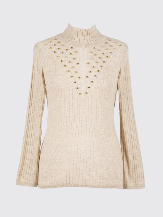 25FW 액티튜드 트윈세트 스웨터 252AP3054 12701 Beige - ACTITUDE TWINSET