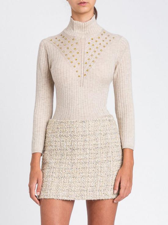 25FW 액티튜드 트윈세트 스웨터 252AP3054 12701 Beige