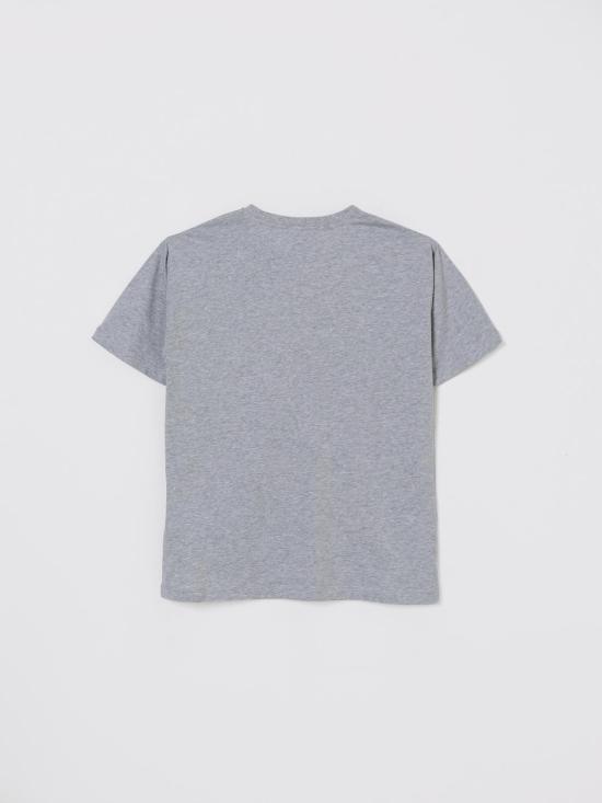 25FW [키즈] 모스키노 티셔츠 HQM05GLAA10 60901 Grey - MOSCHINO