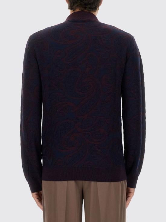 25FW 에트로 폴로 티셔츠 MRKF0028AQ298 S9883 Blue - ETRO