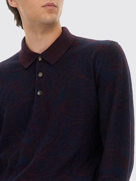 25FW 에트로 폴로 티셔츠 MRKF0028AQ298 S9883 Blue - ETRO