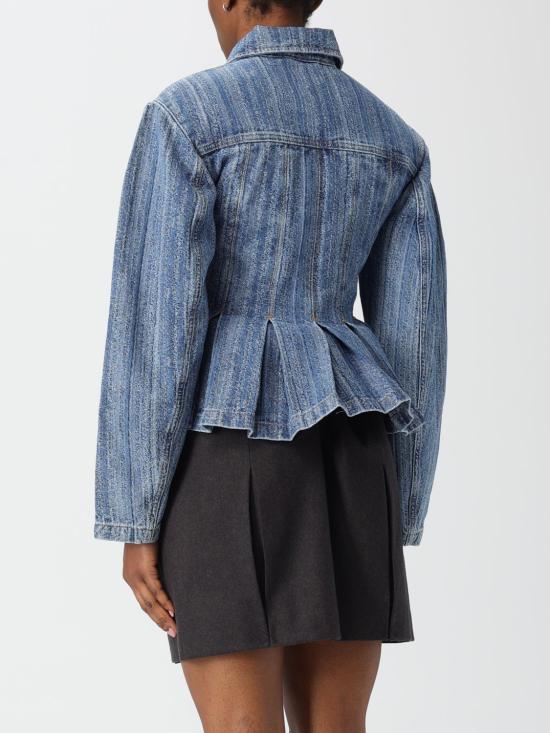 25FW 가니 자켓 J1845 566 Blue - GANNI