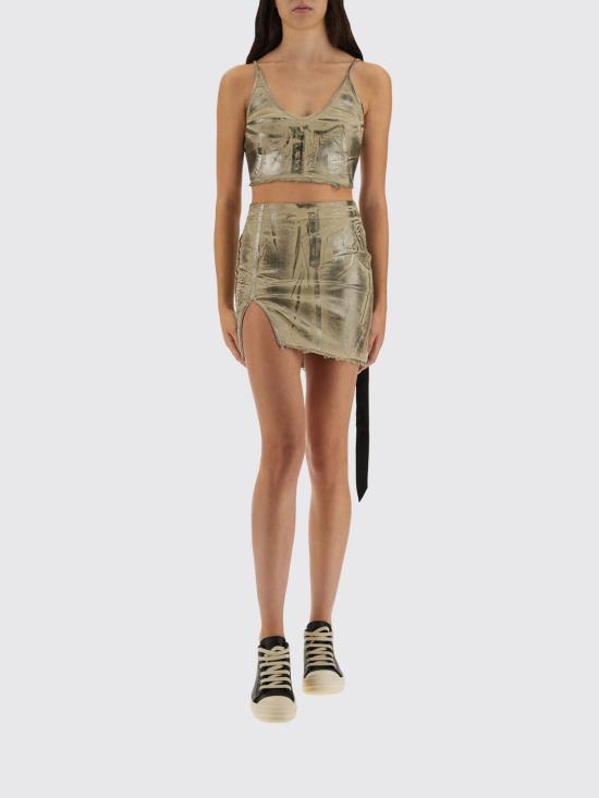 25FW 다크쉐도우 숏 스커트 DS02E7318SDPF 128 Silver - DRKSHDW