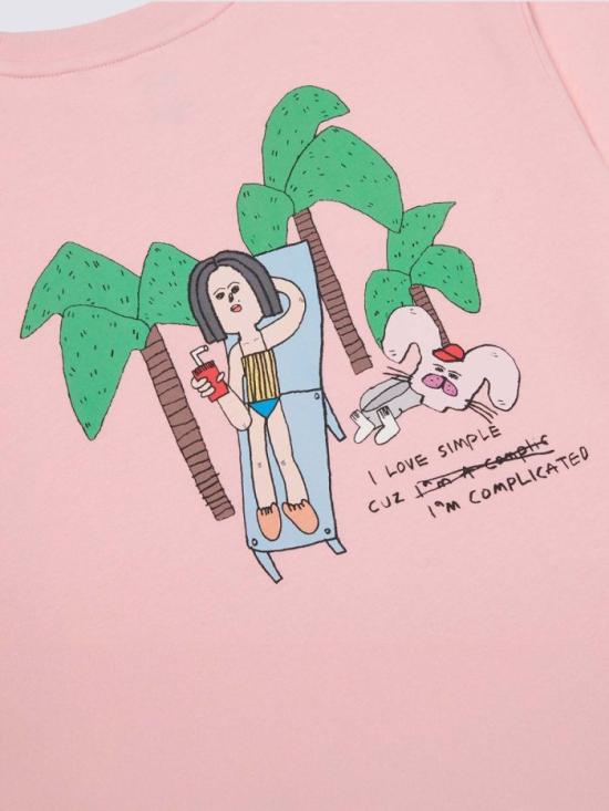  반스 반팔 티셔츠 VN000QF6EGP1 DOM - VANS