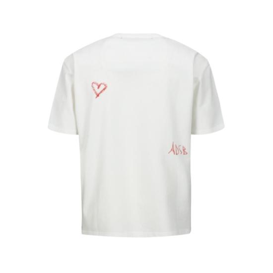  앤더슨벨 반팔 티셔츠 atb1406u WHITE DOM - ANDERSSON BELL