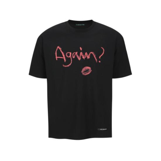  앤더슨벨 반팔 티셔츠 atb1406u BLACK DOM