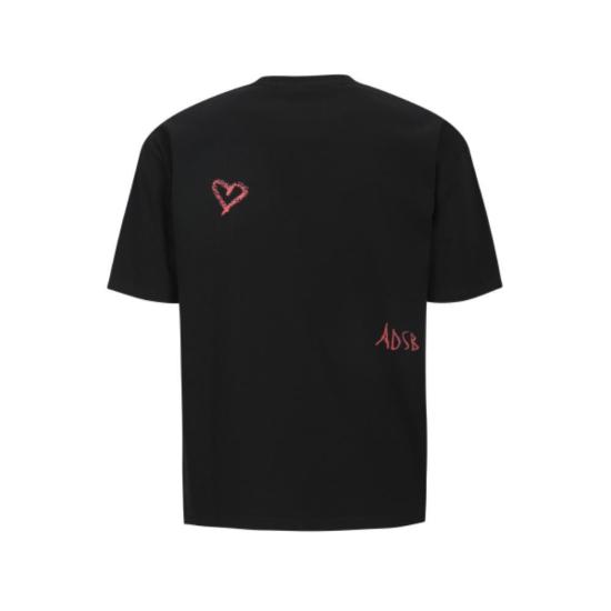  앤더슨벨 반팔 티셔츠 atb1406u BLACK DOM - ANDERSSON BELL