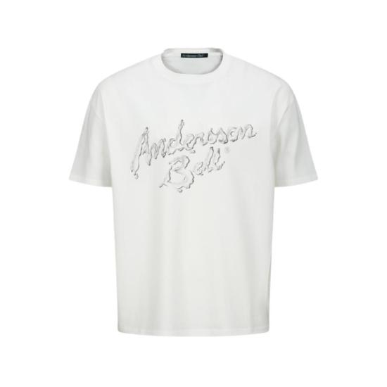  앤더슨벨 반팔 티셔츠 atb1405u WHITE DOM