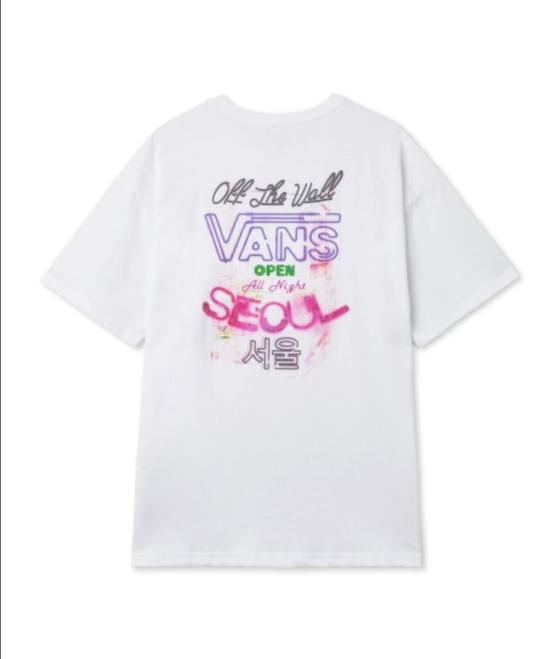  반스 반팔 티셔츠 VN000U0KWHT1 DOM - VANS