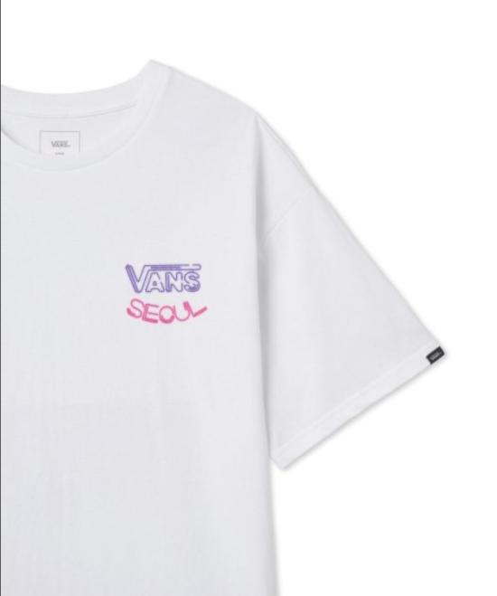  반스 반팔 티셔츠 VN000U0KWHT1 DOM - VANS