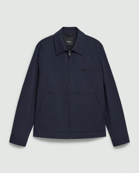 25SS 띠어리 자켓 P0174401G4K DARK NAVY DOM