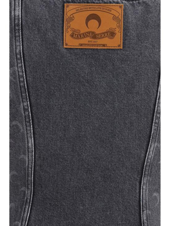 25FW 마린세르 숏 원피스 WDR403ACDEN0006 GR90 GREY - MARINE SERRE