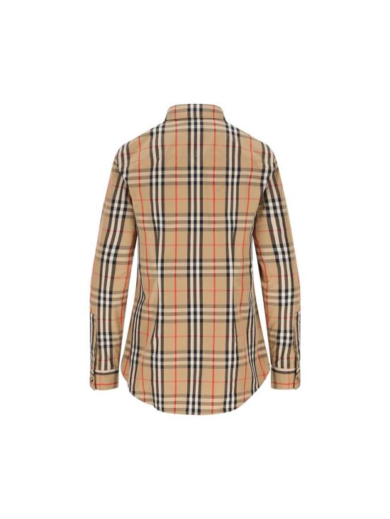 26SS 버버리 라프윙 체크 롱 슬리브 셔츠 라프윙 체크 롱 슬리브  8111847A7028 P26 Beige - BURBERRY