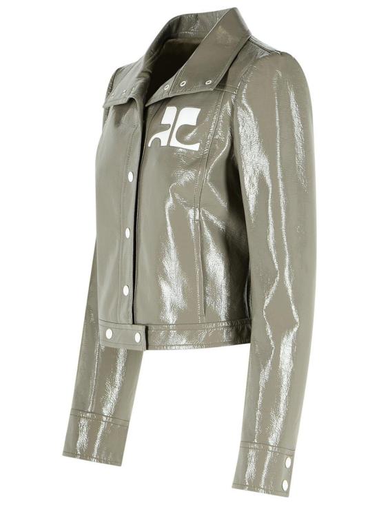 26SS 쿠레쥬 가죽 자켓 223CBL005VY00141099 GREY - COURREGES