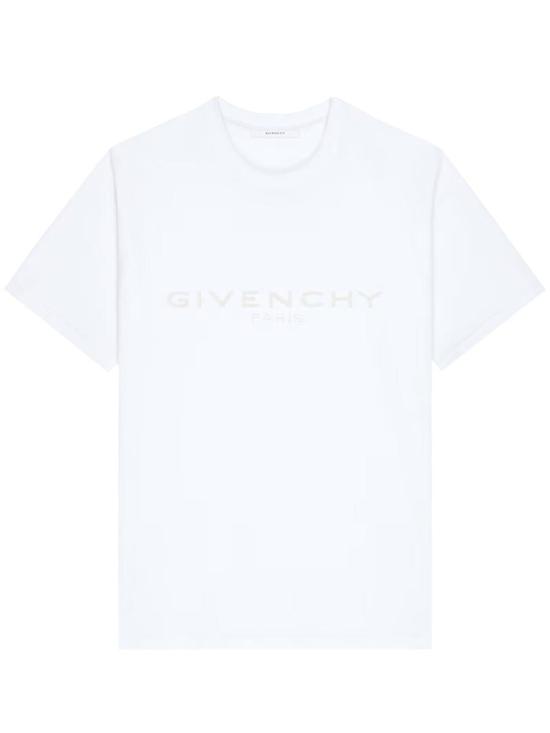 26SS 지방시 반팔 티셔츠 BM71NK3YSF 100 WHITE