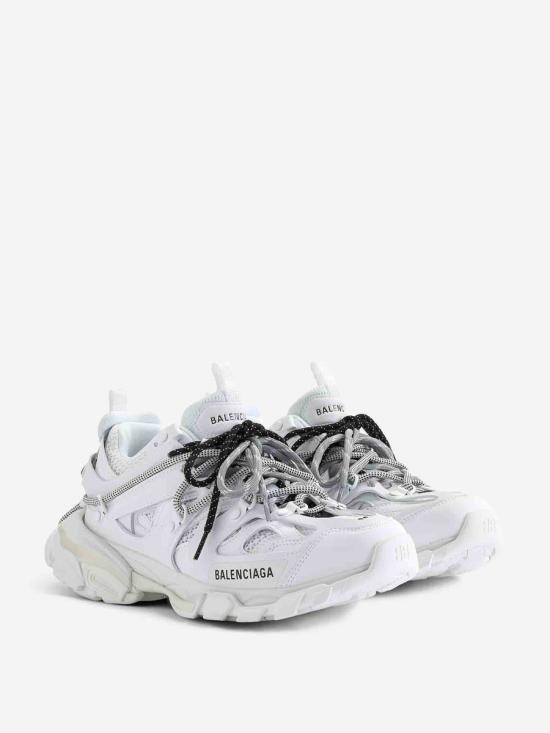 25FW 발렌시아가 뮬/슬리퍼 800592WTRHK 9110WHITE BLACK GREY - BALENCIAGA