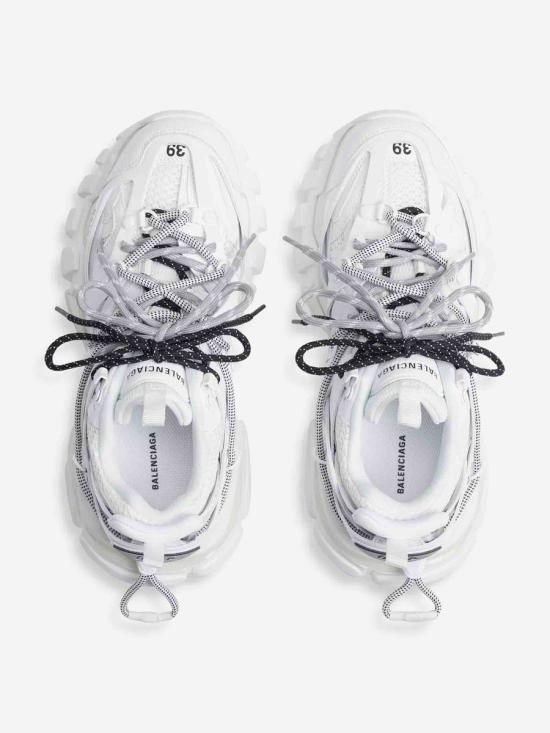 25FW 발렌시아가 뮬/슬리퍼 800592WTRHK 9110WHITE BLACK GREY - BALENCIAGA