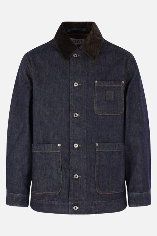 26SS 로에베 데님 자켓 H526Y50W446802 RAW DENIM