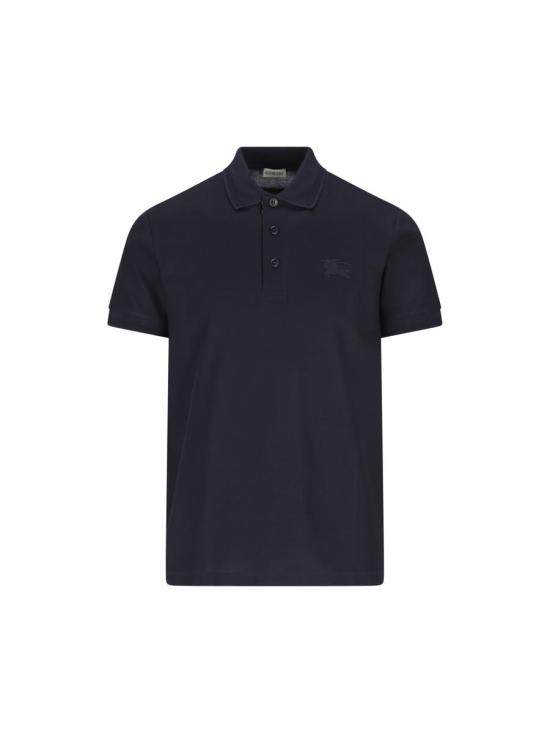 26SS 버버리 코튼 폴로 티셔츠 8099165B1488 P26 COAL BLUE