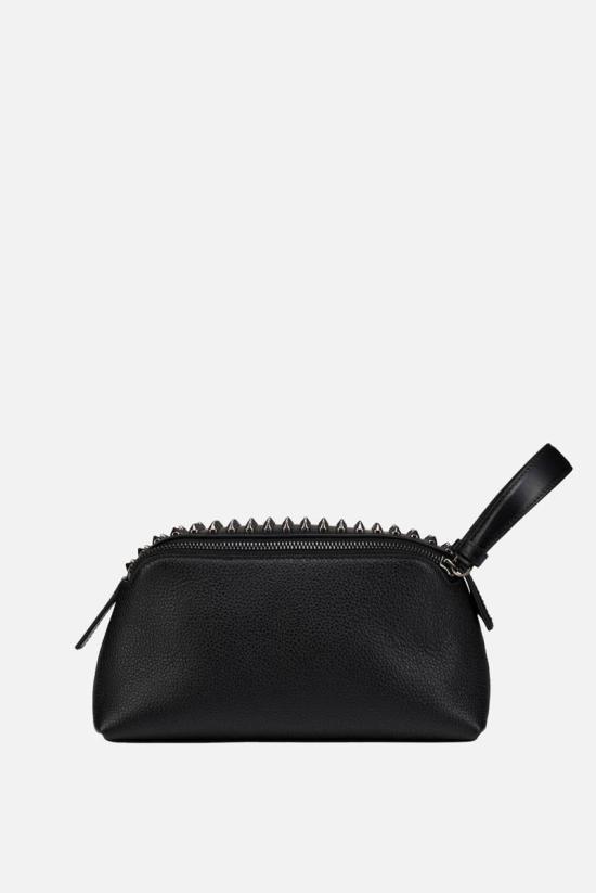 26SS 크리스챤 루부탱 뷰티 케이스 1265095B078 BLACK GUN METAL