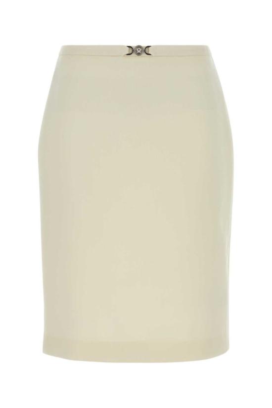 26SS 베르사체 미디 스커트 10230581A12789 1W010 WHITE