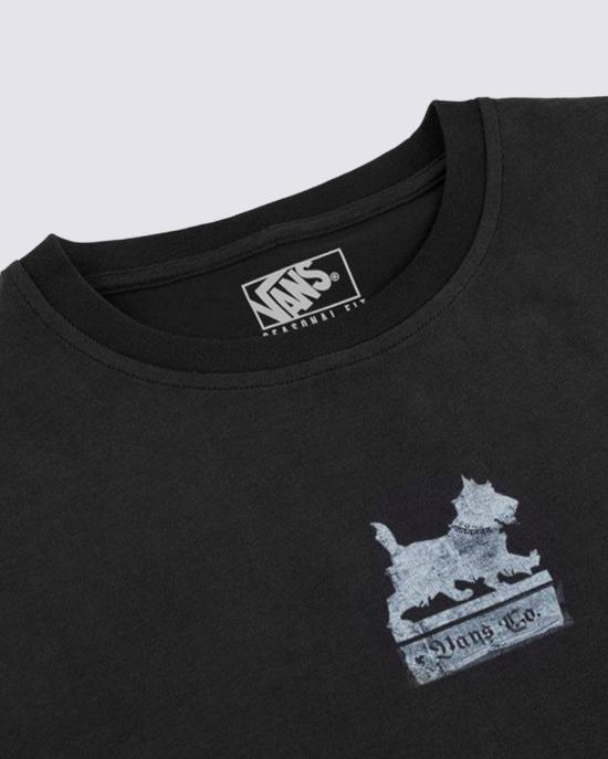  반스 반팔 티셔츠 VN000QJ7BLK1 DOM - VANS