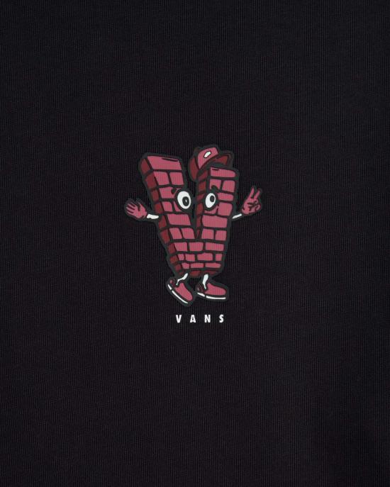  반스 반팔 티셔츠 VN000QNEBLK1 DOM - VANS