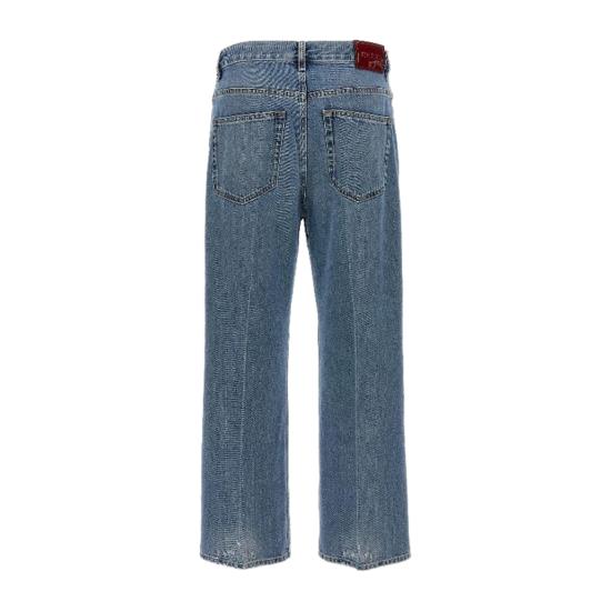 25FW 구찌 로우 웨이스트 크롭 데님 팬츠 788823XDCXM 4011 - GUCCI