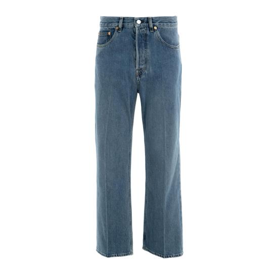 25FW 구찌 로우 웨이스트 크롭 데님 팬츠 788823XDCXM 4011