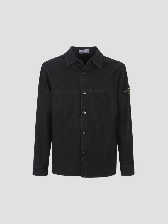 25FW 스톤 아일랜드 셔츠 K2S151200025S0184 V0129 BLACK