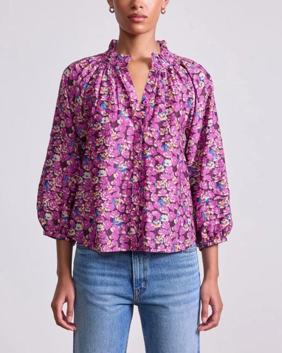  어피스 어파트 블라우스 어피스 아파트 트리니 탑 플로렛 피오니