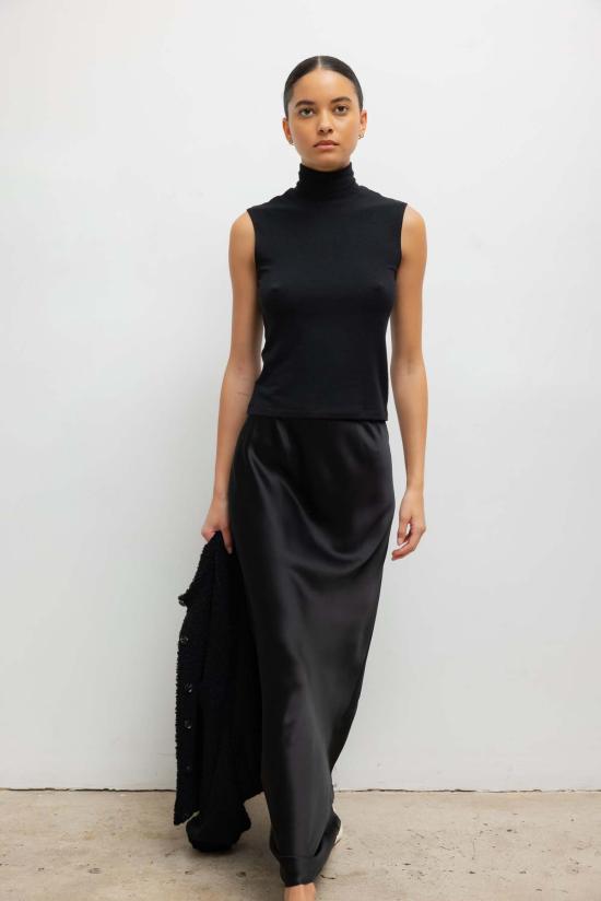  리셋 터틀넥 레셋 로렌 슬리브리스 - LESET