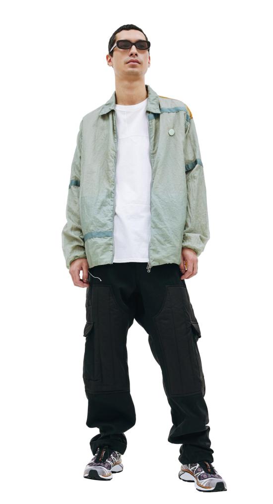  오에이엠씨 긴팔 셔츠 Oamc 리워크 낙하산  옥스포드 그레이 - OAMC