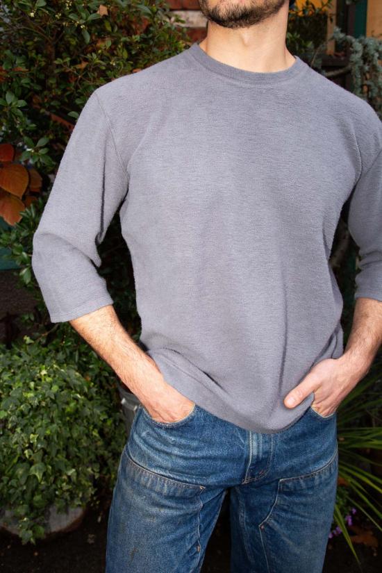  영메이븐 반팔 티셔츠 융마벤 듀크 3/4 슬리브 탑 - JUNGMAVEN