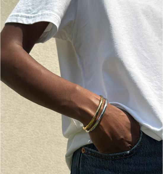  이퀘이션 커프스 링크/타이 홀더 레미 뱅글 - EQUATION