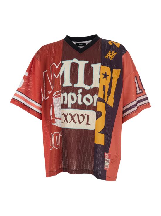 26SS 아미리 반팔 티셔츠 AMTOJR1011610 Red