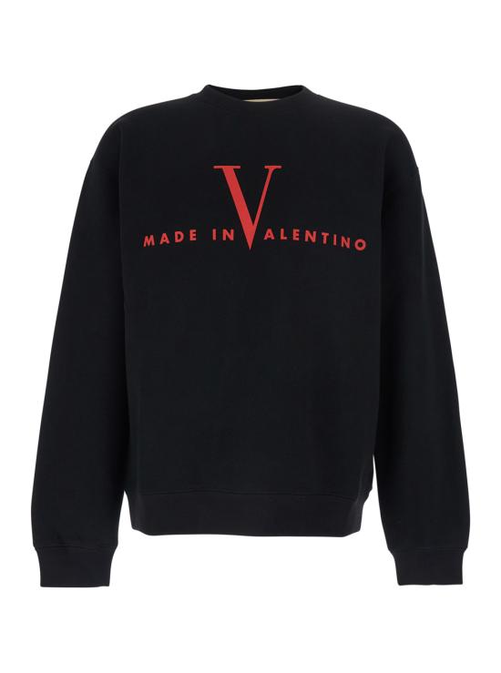 26SS 발렌티노 가라바니 긴팔 티셔츠 8V3MF28RBCU0NR Black