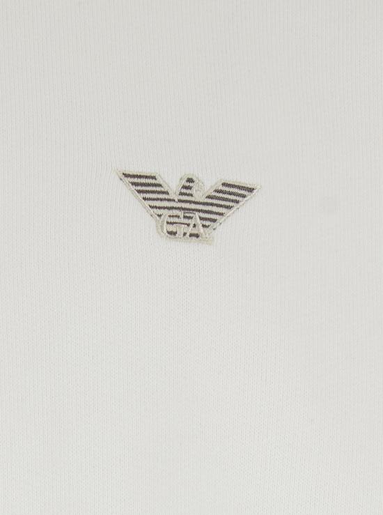 26SS 엠포리오 아르마니 긴팔 티셔츠 EM005208AF13713U0003 White - EMPORIO ARMANI