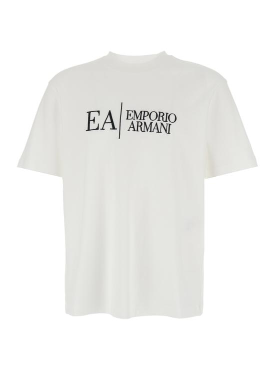 26SS 엠포리오 아르마니 반팔 티셔츠 EM005551AF25183F0038 White