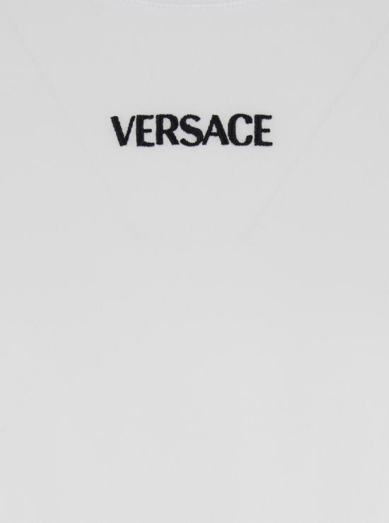 26SS 베르사체 반팔 티셔츠 10139441A164551W000 White - VERSACE