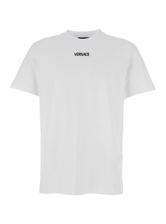 26SS 베르사체 반팔 티셔츠 10139441A164551W000 White