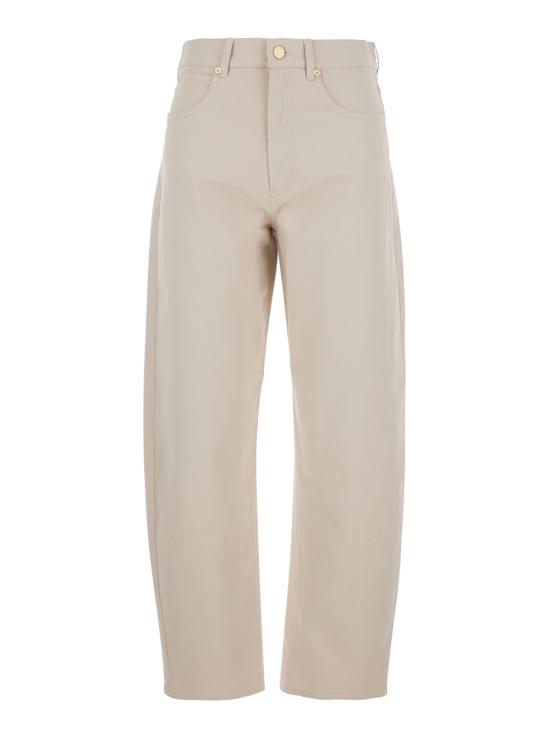 26SS 에스막스마라 데님 팬츠 2619131081600002 Beige