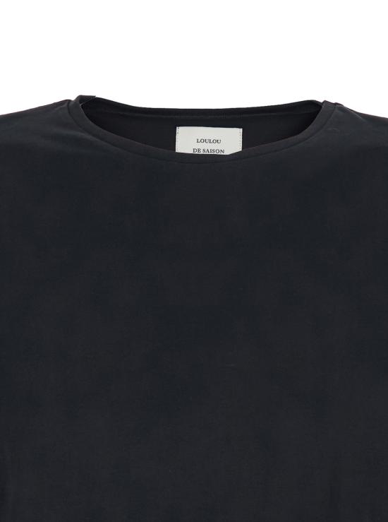 26SS 루루 드 세종 반팔 티셔츠 OSISBLACK Black - LOULOU DE SAISON