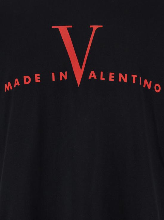 26SS 발렌티노 가라바니 반팔 티셔츠 8V3MG16PBAQ0NR Black - VALENTINO GARAVANI