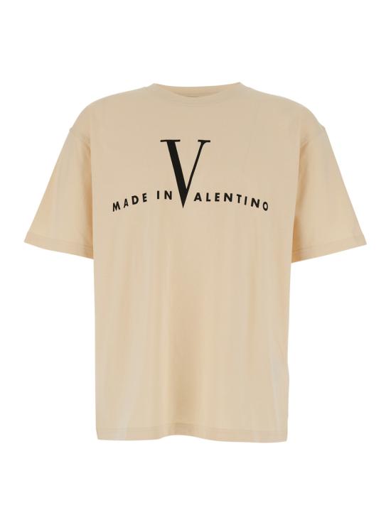 26SS 발렌티노 가라바니 반팔 티셔츠 8V3MG16PBAQQT3 Beige