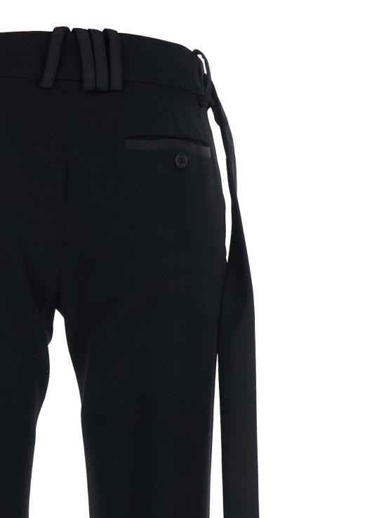 26SS 디 아티코 스트레이트 팬츠 260WCP00285WWW065AA100 Black - THE ATTICO