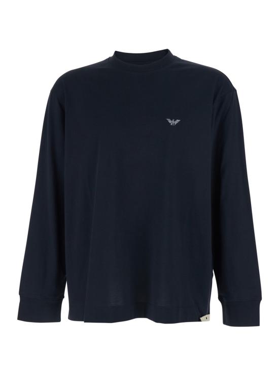 26SS 엠포리오 아르마니 긴팔 티셔츠 EM005362AF13669UB118 Blu